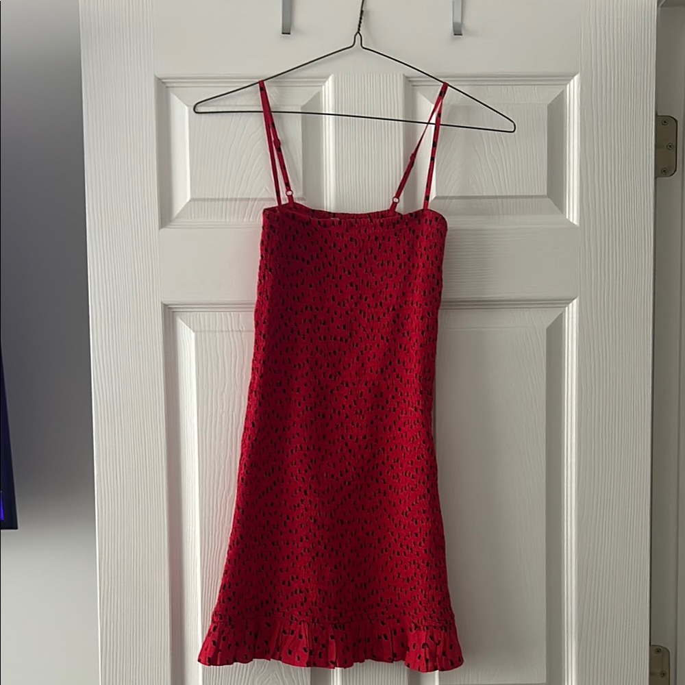 Billabong Red Spaghetti Strap Dress